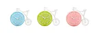 bicycle shape alarm clock